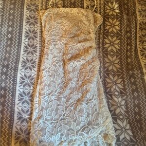 Windsor Cream Slip Dress Spaghetti Strap Sleeveless